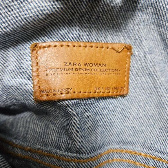 Zara women premium denim collection Jacket - Picture 2 of 16